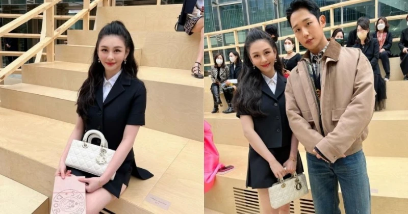 邱淑貞愛女被傳將在韓國出道？現身時裝秀與人氣韓星同場