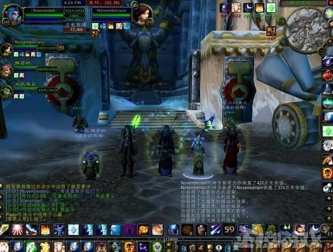 魔獸世界國服就要再見，陌生人互刷BUFF，還為朋友炸了網吧廁所