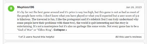 《Forspoken》M站玩家評分3.9 不討喜的主角是災難