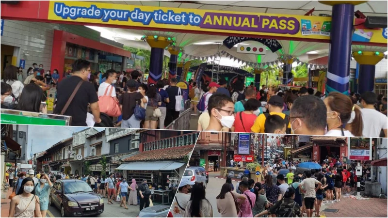 連假報復性旅遊  大馬各州景點塞到爆
