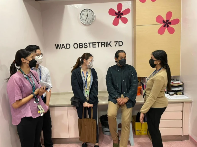 凱里開齋節探訪病童醫護人員