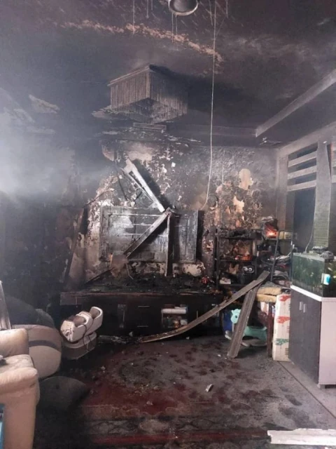 友族返鄉過節住家電線短路 鄰居同心協力成功撲滅火勢