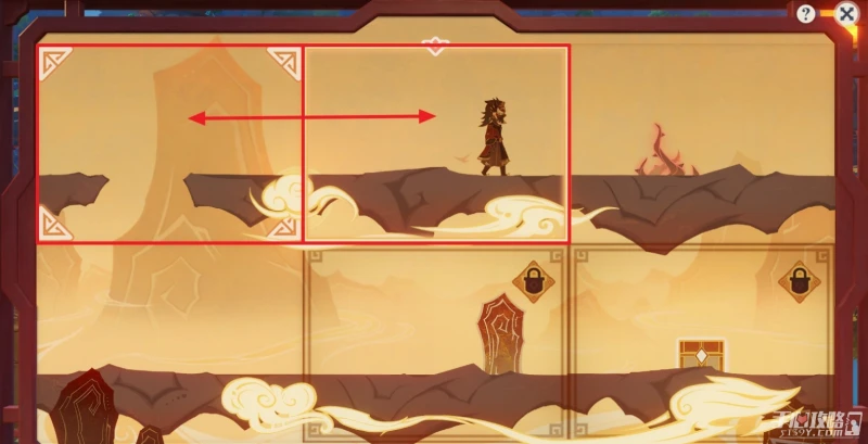 《原神》紙映成戲翻山全關卡攻略