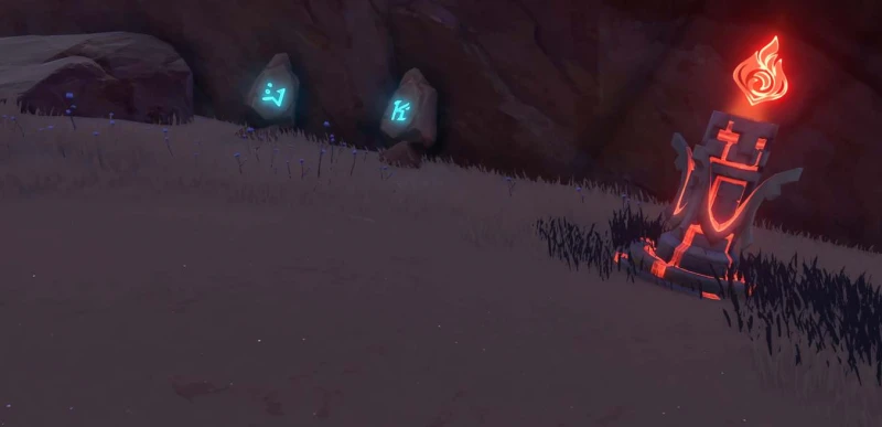 原神亡者狹廊火元素方碑順序