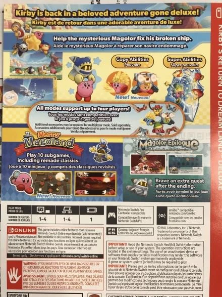 Switch《星之卡比Wii豪華版》有新增模式