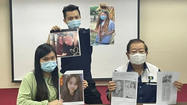 馬國女經紀失蹤四周 父親泣不成聲：快點回來啊