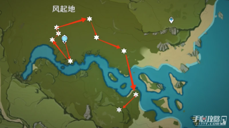 《原神》風車菊採集路線推薦