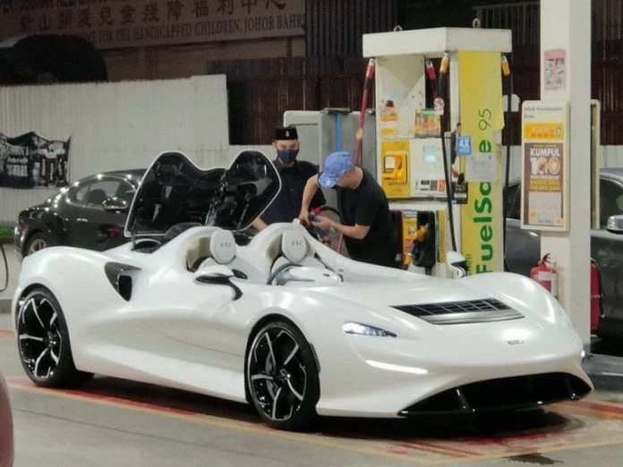 網傳柔佛二王子新座駕 市值逾千萬超跑