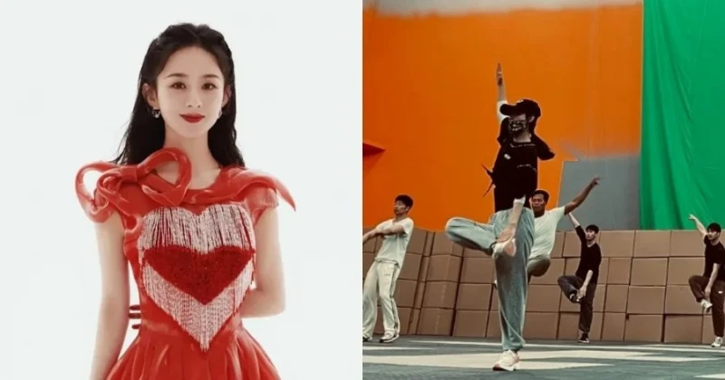 趙麗穎也做「劉畊宏女孩」　超高難度毽子操跳一半也受不了！