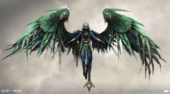 國人設計師分享《戰神5》概念設計：女武神很兇惡