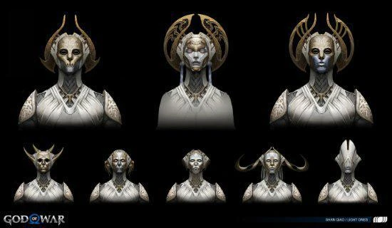 國人設計師分享《戰神5》概念設計：女武神很兇惡