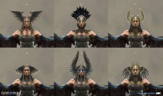 國人設計師分享《戰神5》概念設計：女武神很兇惡