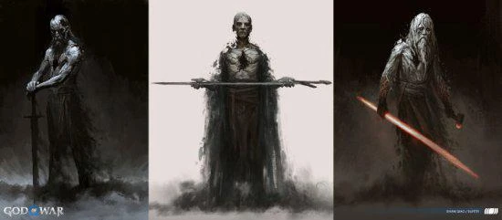 國人設計師分享《戰神5》概念設計：女武神很兇惡