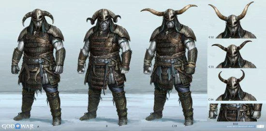 國人設計師分享《戰神5》概念設計：女武神很兇惡