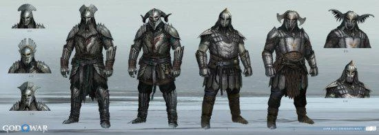 國人設計師分享《戰神5》概念設計：女武神很兇惡