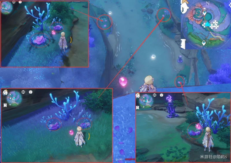 原神珊瑚真珠採集路線2023