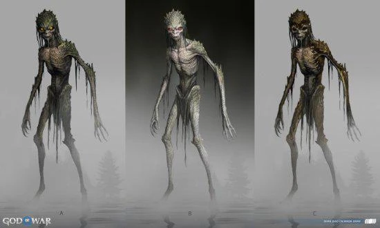 《戰神5》國人設計師怪物設計公布：外表很陰間