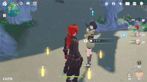 原神孤獨的海獸解謎方法