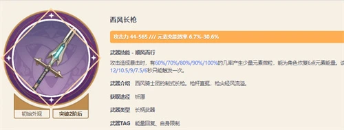 原神申鶴用西風長槍還是漁獲