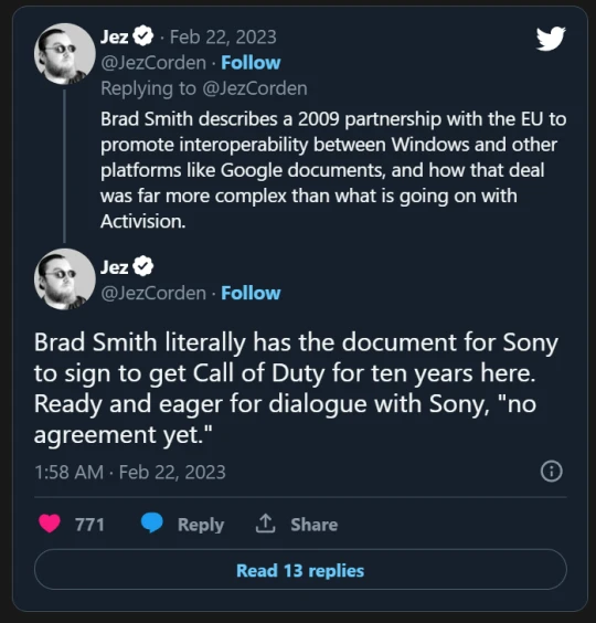 微軟收購成功確定不會剝離暴雪 已與多方簽訂合約