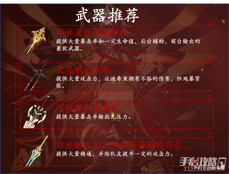 《原神》3.5迪希雅配隊+裝備選擇攻略