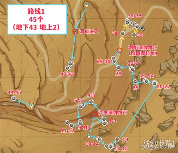 原神迪希雅突破素材採集路線分享 天賦材料一覽