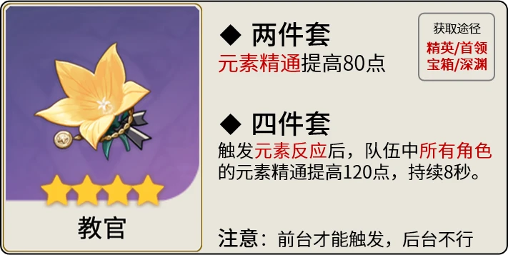 原神迪希雅聖遺物怎麼選