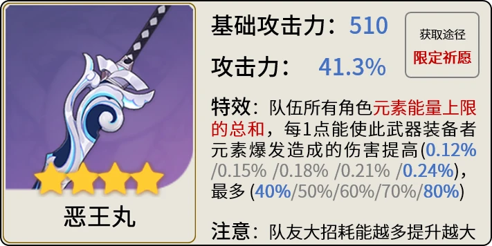 原神迪希雅武器推薦