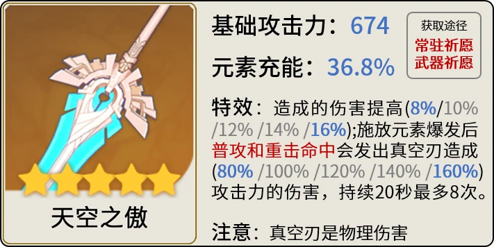 原神迪希雅武器推薦