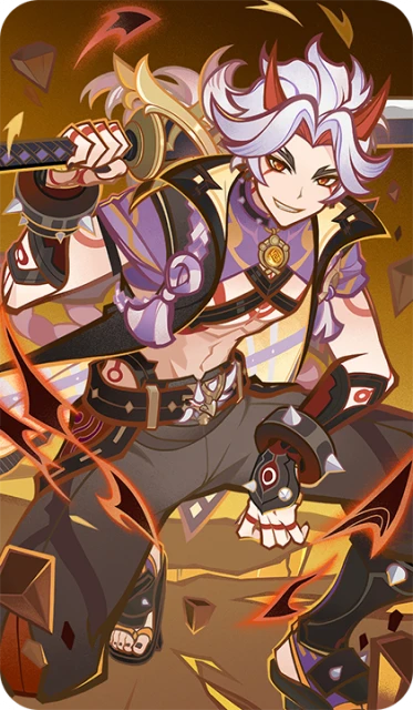 《原神》七聖召喚荒瀧一斗卡牌效果