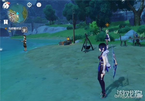 原神風花節其一攻略 聚於湖畔的外鄉之客任務流程