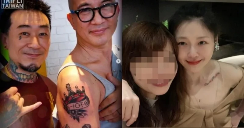 大S婚後首露面！　秀鎖骨新刺青放閃具俊曄