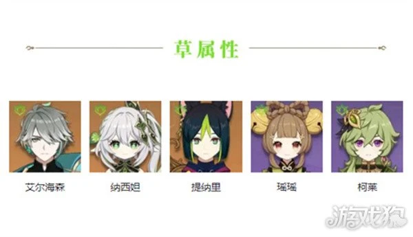 原神草系角色強度排名2023 培養參考指南