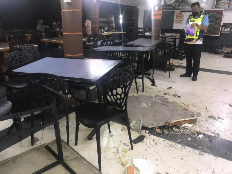 男子誤踩油門　靈鹿轎車沖入餐館撞傷6人