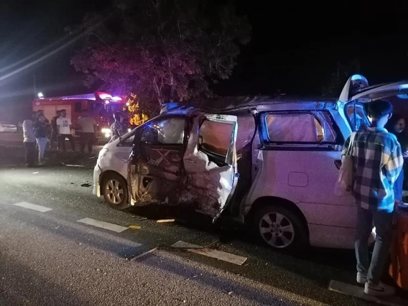 吉北凌晨駭人車禍　司機逃生不及被燒死