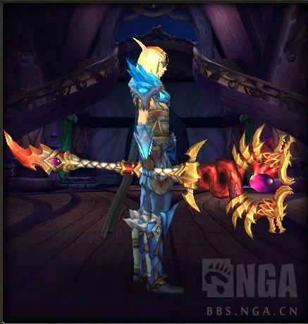 魔獸世界10.1野外巨龍風格武器外觀