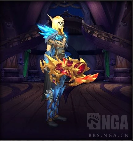 魔獸世界10.1野外巨龍風格武器外觀