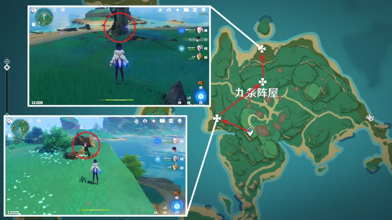 原神鬼兜蟲收集路線