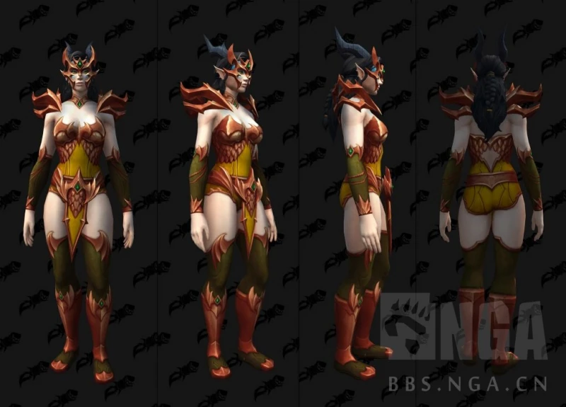 魔獸世界10.1龍希爾主題套裝外觀