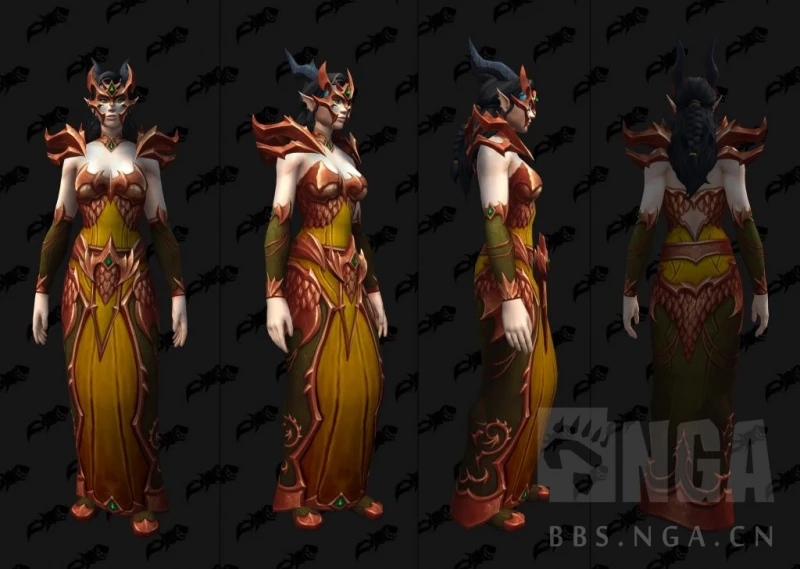 魔獸世界10.1龍希爾主題套裝外觀