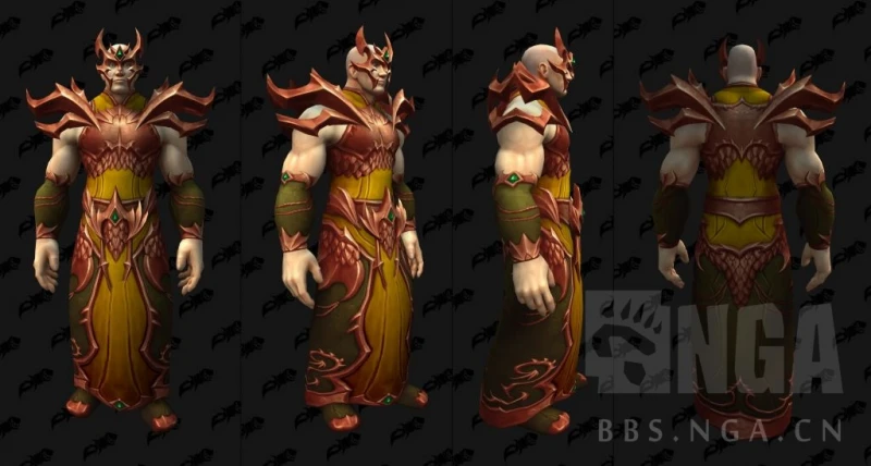 魔獸世界10.1龍希爾主題套裝外觀