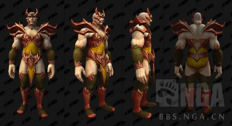 魔獸世界10.1龍希爾主題套裝外觀