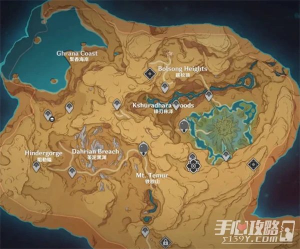 《原神》3.6新地圖傳送錨點一覽