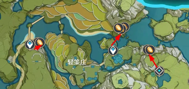 原神石珀採集地點地圖位置