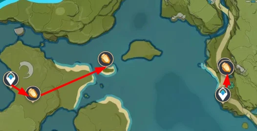 原神石珀採集地點地圖位置