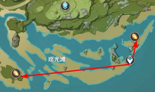 原神石珀採集地點地圖位置