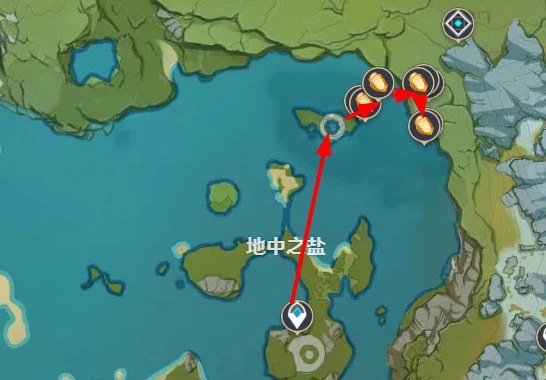 原神石珀採集地點地圖位置