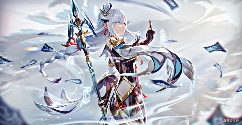 原神0命申鶴畢業面板一覽