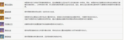 原神神里綾華武器推薦順序