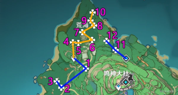 原神緋櫻繡球分布圖